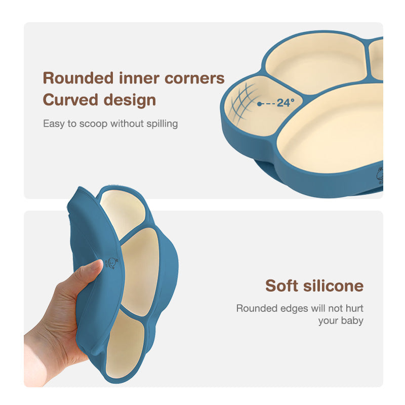 Silicone Baby Tableware 5 piece Set - BT05