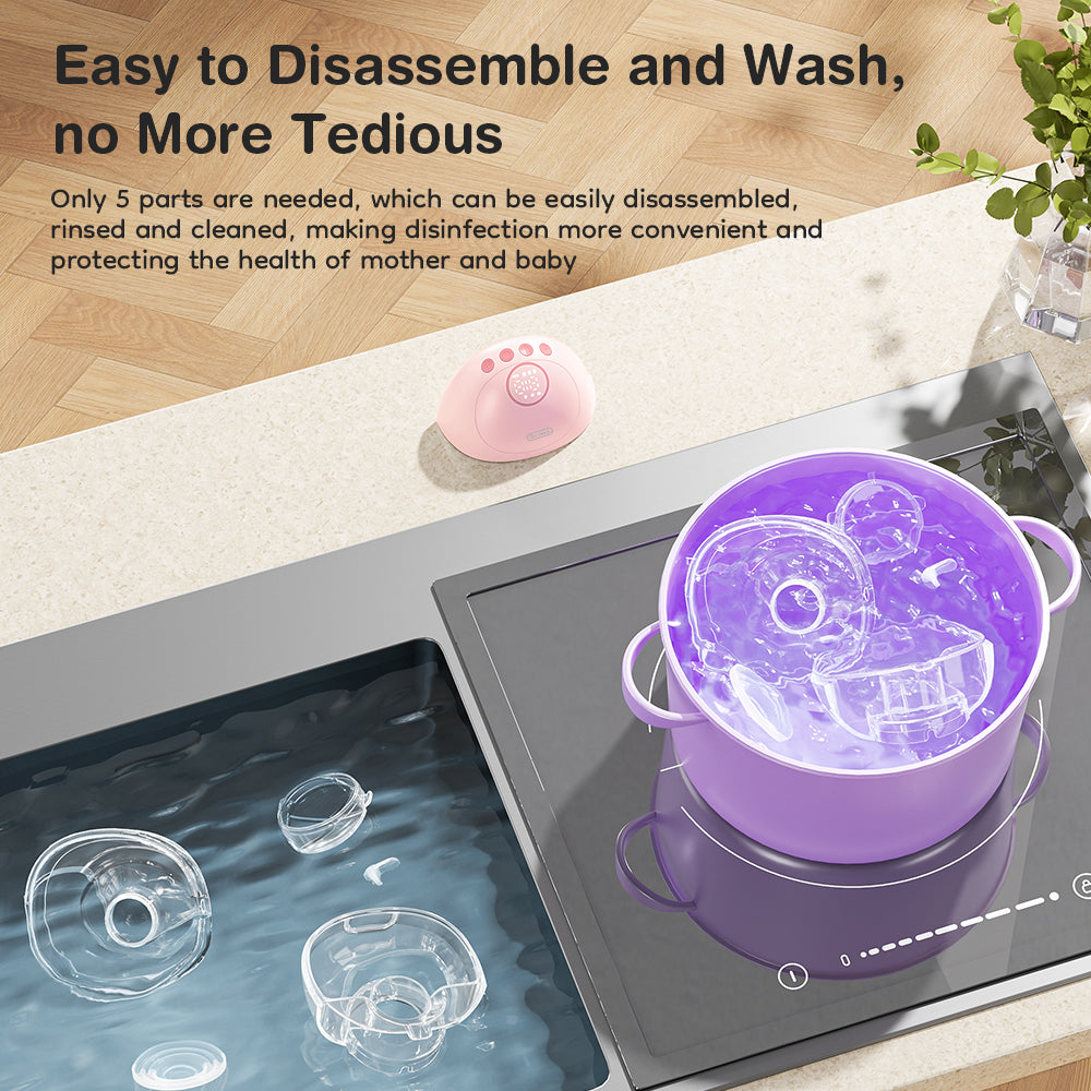 Hands Free Slim Breast Pump-EB60