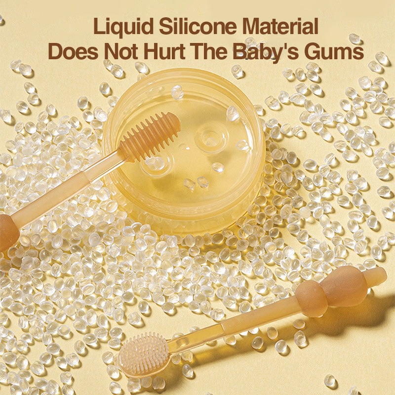 Baby Silicone Toothbrush Set - BY11