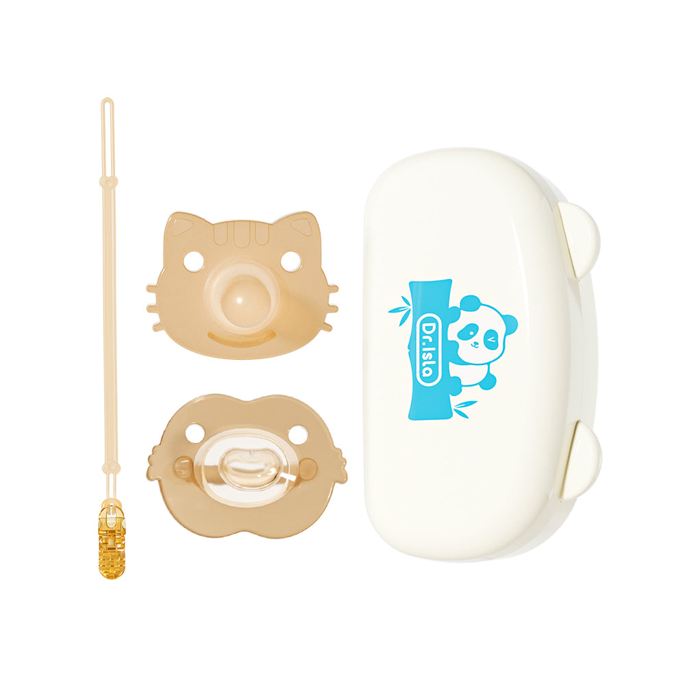 Minimalist Silicone Baby Pacifier Set - ST10
